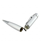 Metal Ballpoint Pen Usb Memory Stick Business Pen Drive Gift