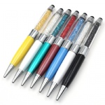 Black ballpoint pens 3 in1 Usb thumb driver 8g touch flash disk silver metal 32g stylus Pen drive