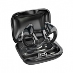 Tws Wireless Earphones Digital Display Touch Control Headset Earhook Sports Waterproof Headphones with Charging Case